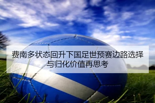 费南多状态回升下国足世预赛边路选择与归化价值再思考 | kaiyun
